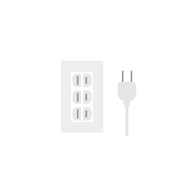 コンセントに接続 イメージ